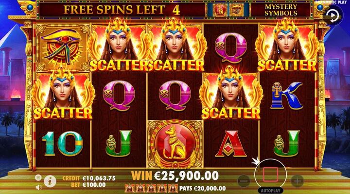 Mysterious Egypt Slot Screenshot
